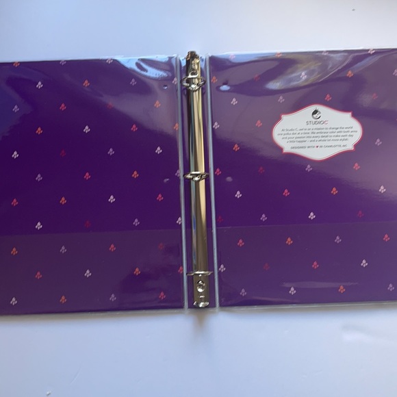 Carolina Pad Vinyl 1" Binder 10x11" The Taj Mahal - Picture 4 of 6